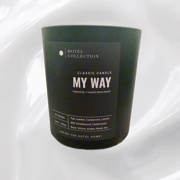 MY WAY Classic Candle - Hotel Collection  NEW IN BOX! - Picture 2 of 5